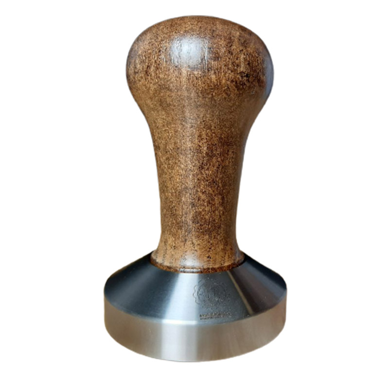 VIA CREMA Pressino Caffè Professionale 58,5 Mm – In Acciaio Inox 304, Made In Italy